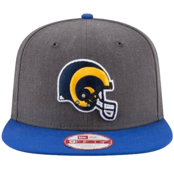 New Era LA Rams Historic 9FIFTY Adjustable Snapback Hat - Picture 1 of 6
